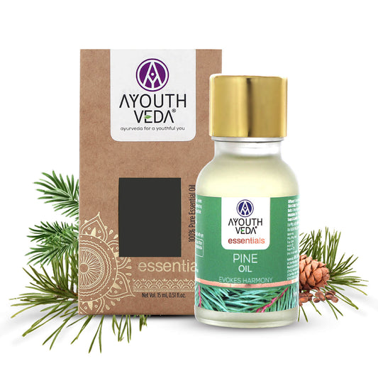 100% Pure Pine Essential Oil | Therapeutic-Grade Forest-Fresh Aroma | Refreshes Mind, Eases Fatigue & Uplifts Senses | Ideal for Diffusion & Aromatherapy | 15 ml 15ml
