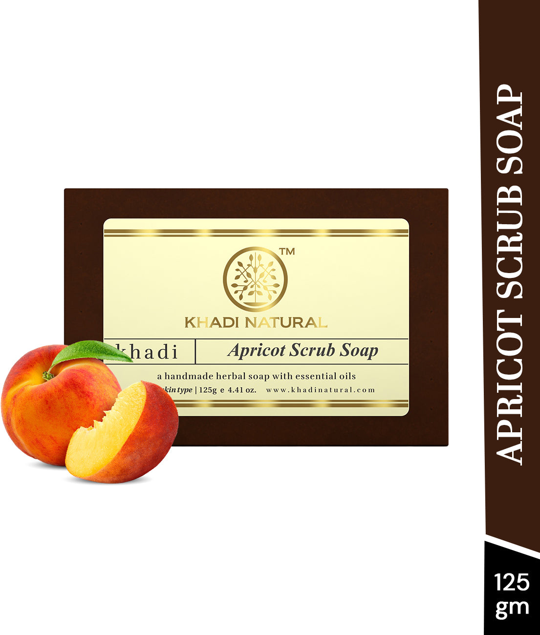 Apricot Scrub Soap 125gm