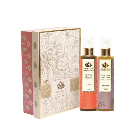 【Shankara Naturals India】 Purifying - Bath & Body Duo by Shankara|ピュリファイング バス&ボディ デュオ(Shankara)|400g