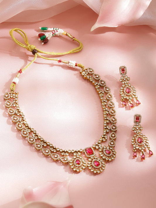 Tale of Ruby & Rose Necklace Set フリーサイズ