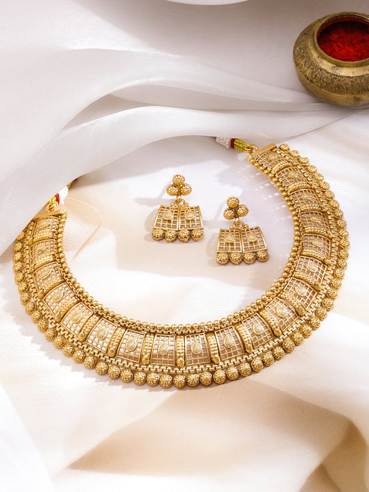 Dynasty Glow Golden Necklace Set フリーサイズ