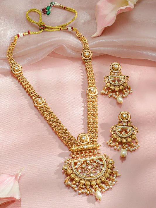 Queen Treasure Golden Necklace Set フリーサイズ