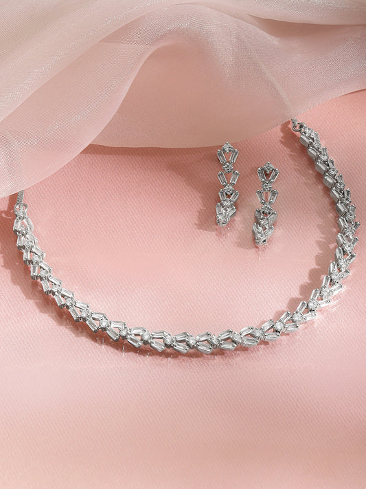 Whispering Crystal Necklace Set フリーサイズ