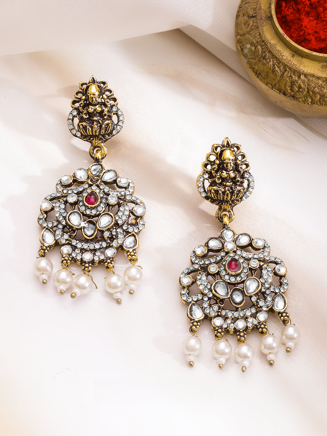 Royal Lakshmi Sacred Necklace Set フリーサイズ