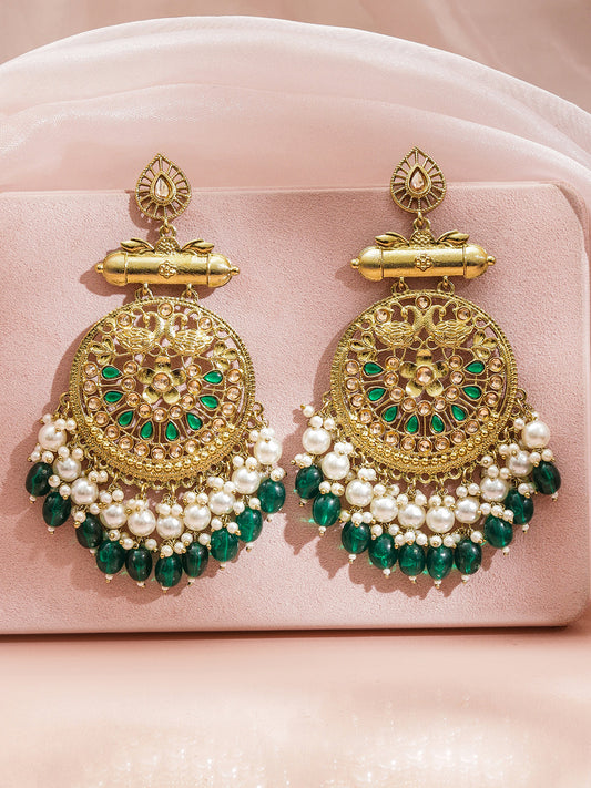 Danglers That Whisper Green Luxury フリーサイズ