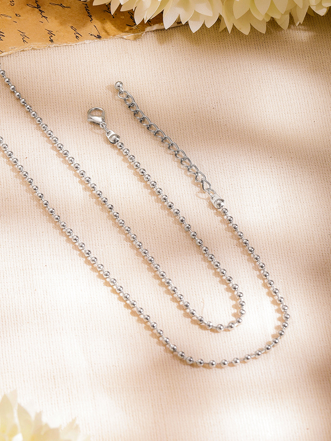 Oxidised Silver Blue Enamel Statement Necklace フリーサイズ