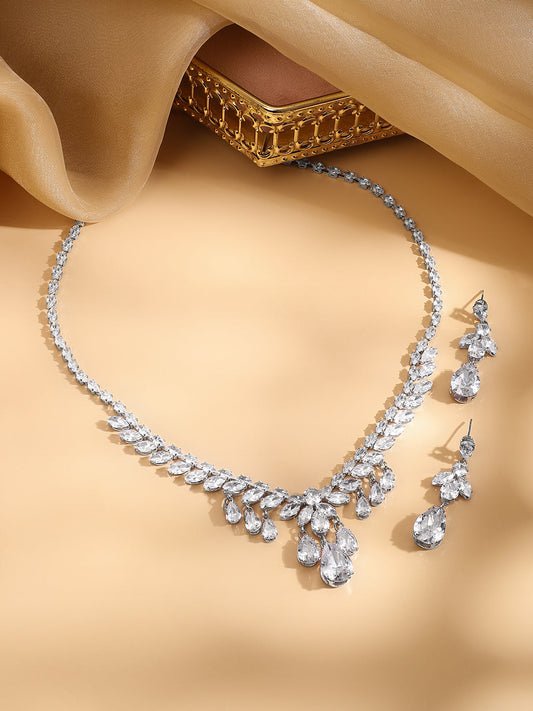 Crystal Fusion Necklace Set フリーサイズ