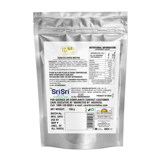 TRUE CREW Roasted Khata Meetha Pouch | 150 g 150g
