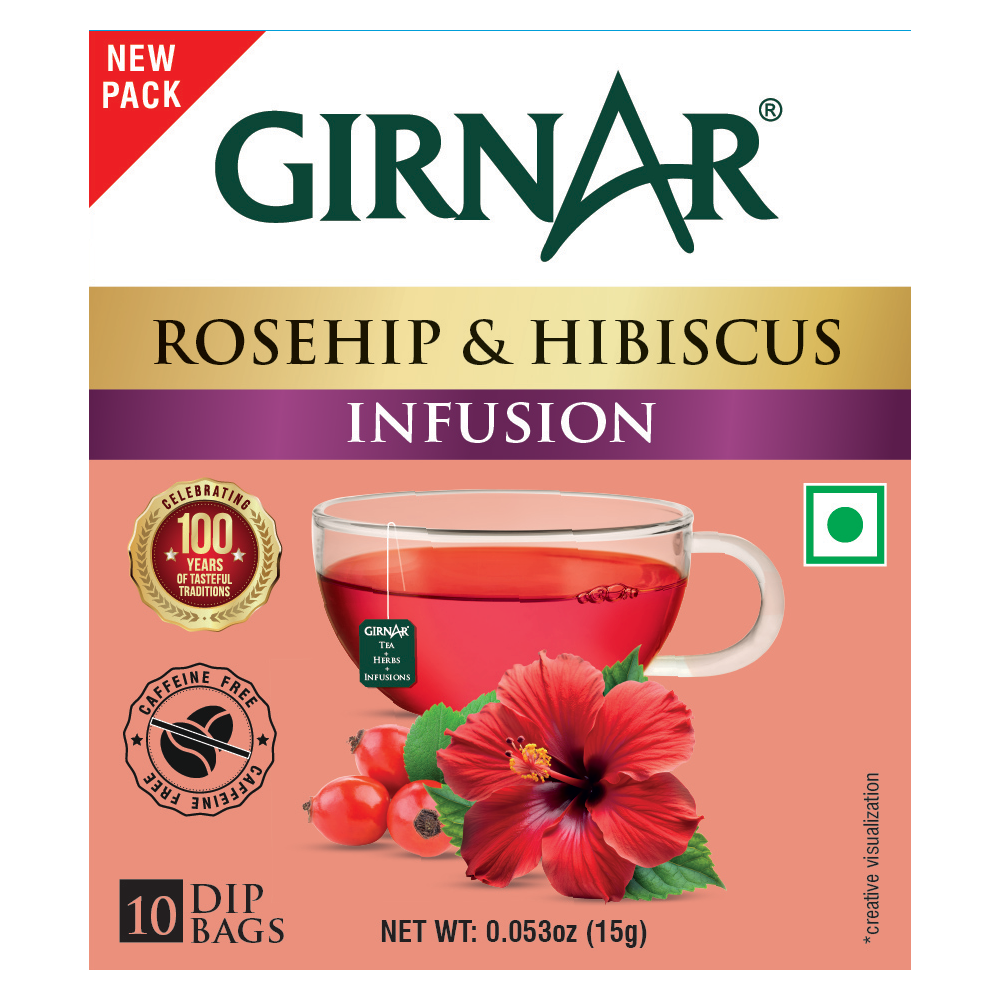 Rosehip & Hibiscus Herbal Infusion 10 Tea Bags
