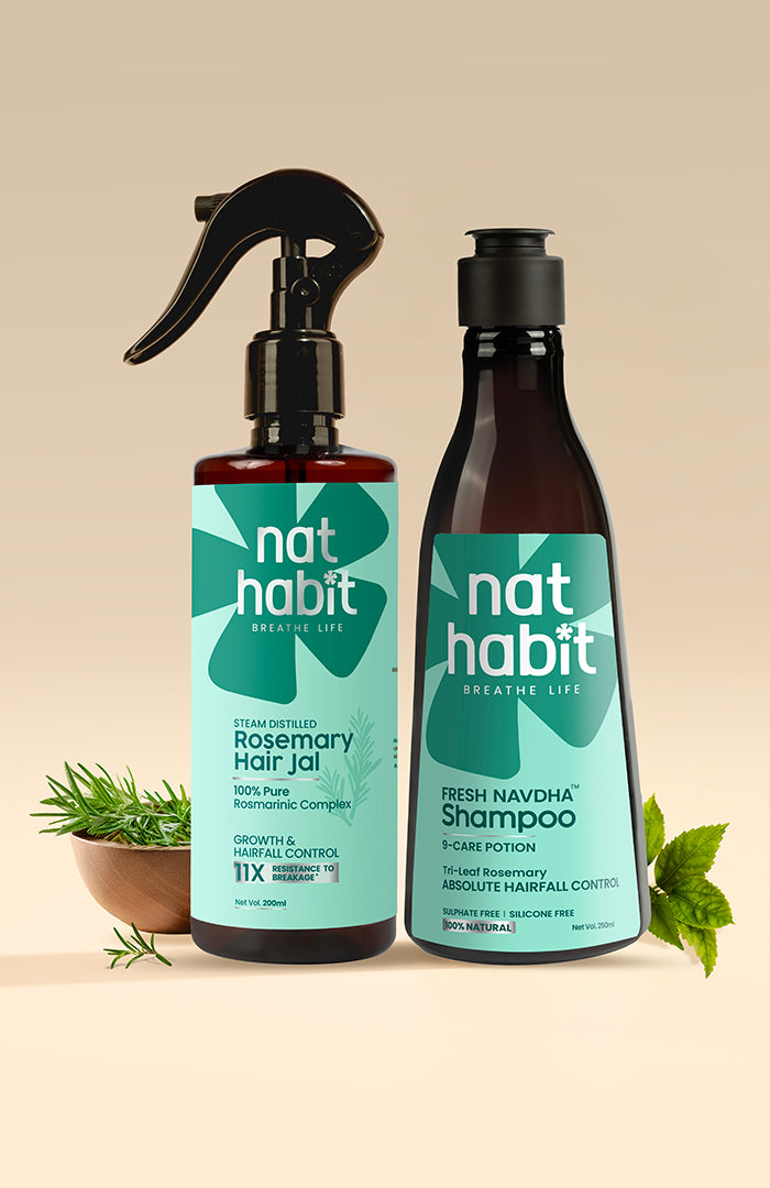 Rosemary Nutrition Hair Fall Control Combo ヘアジャル 200ml + シャンプー 250ml