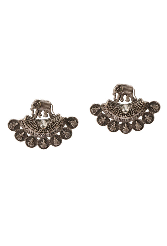 Divine Elephant Guardian Earrings