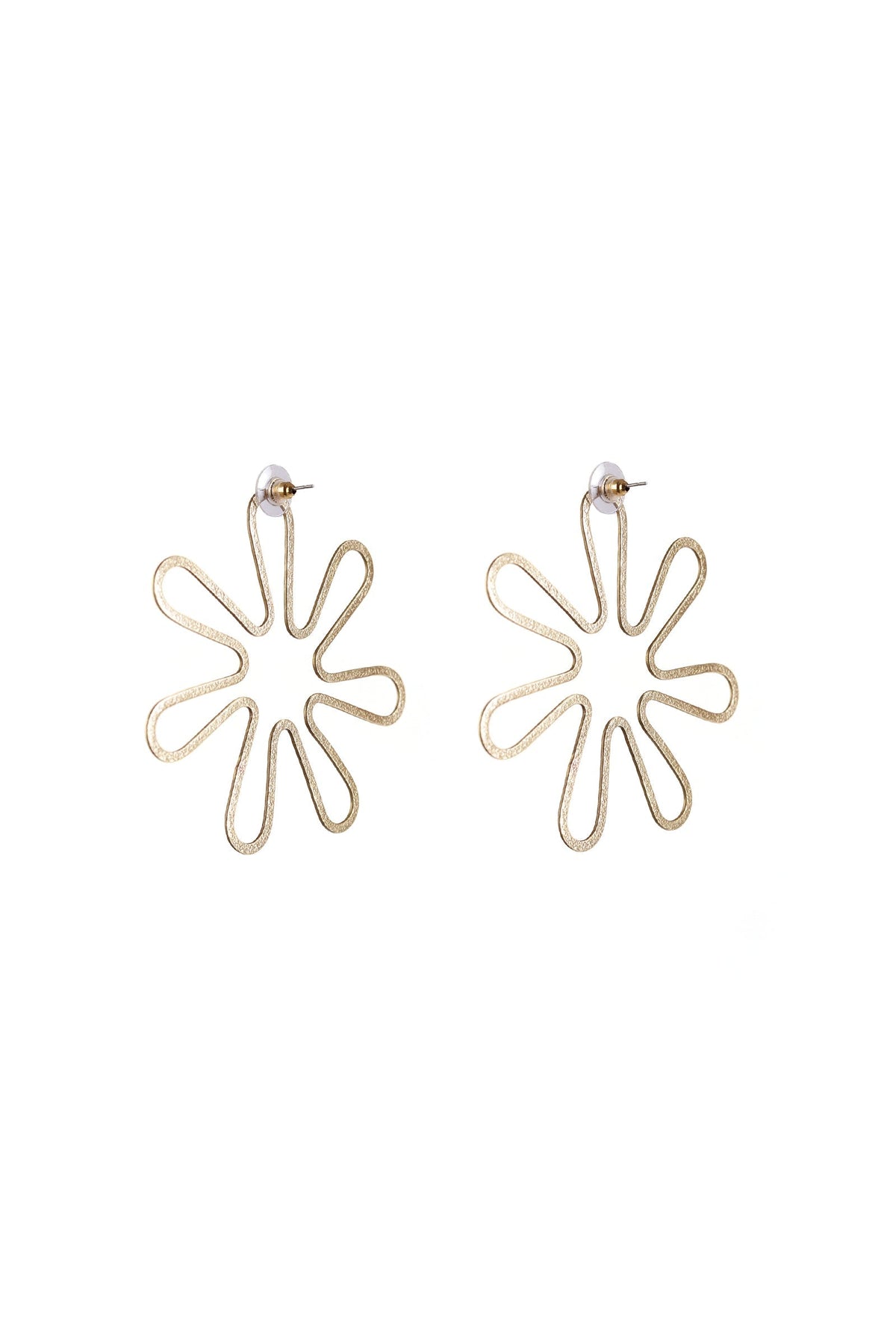 Luxe Bloom Wire Earrings