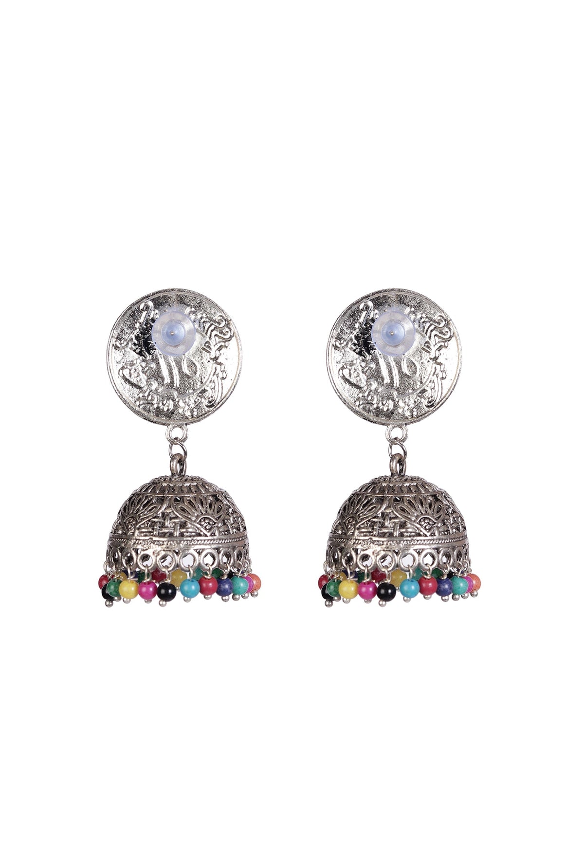 Mantra Melody Multicolour Jhumkas