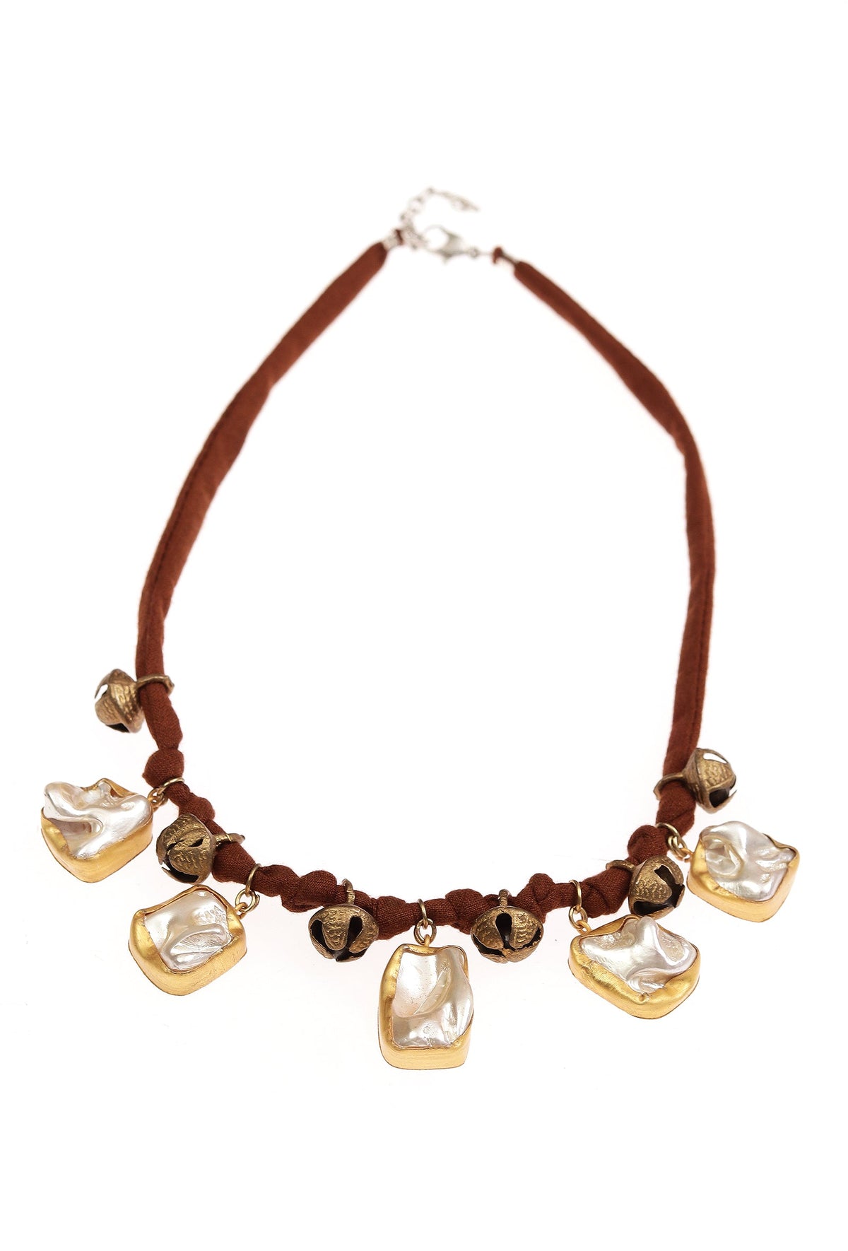 Noor Ghungroo Pearl Necklace