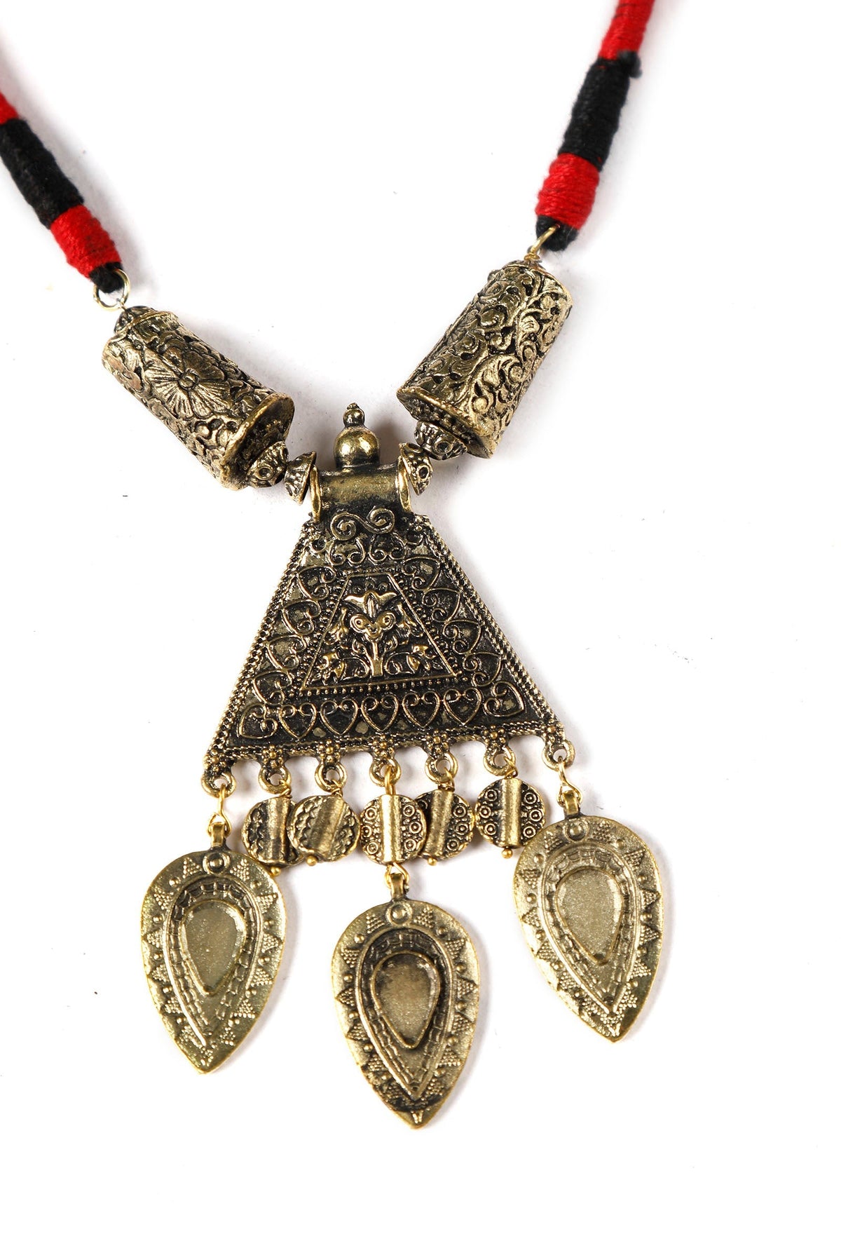 Ganga German Silver Necklace