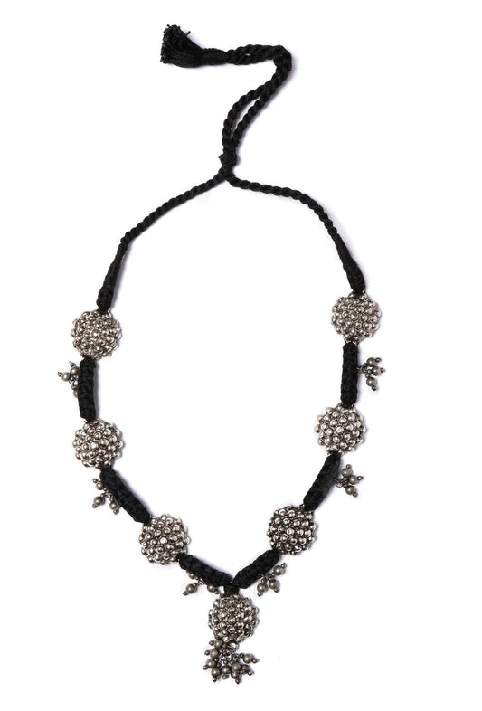 Jiya German Silver Banjaran Necklace