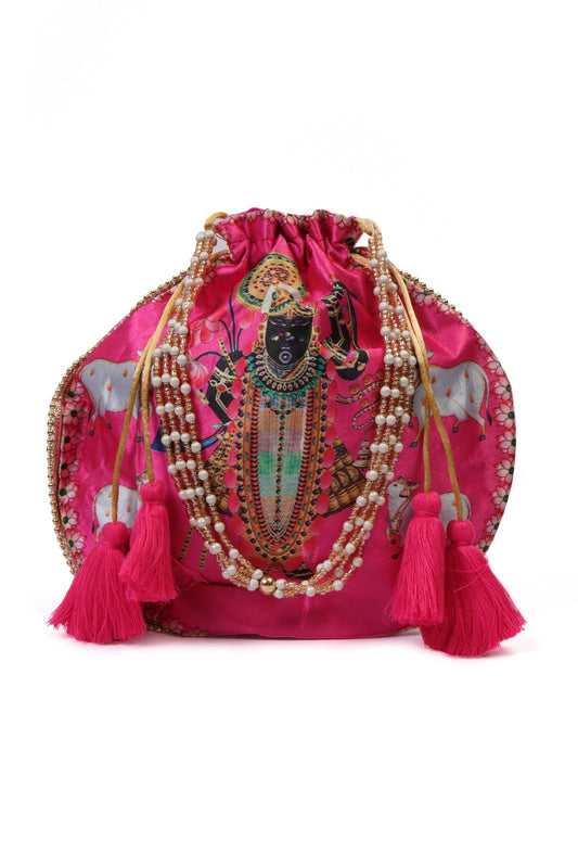 Sacred Shreenath Potli with White Moti