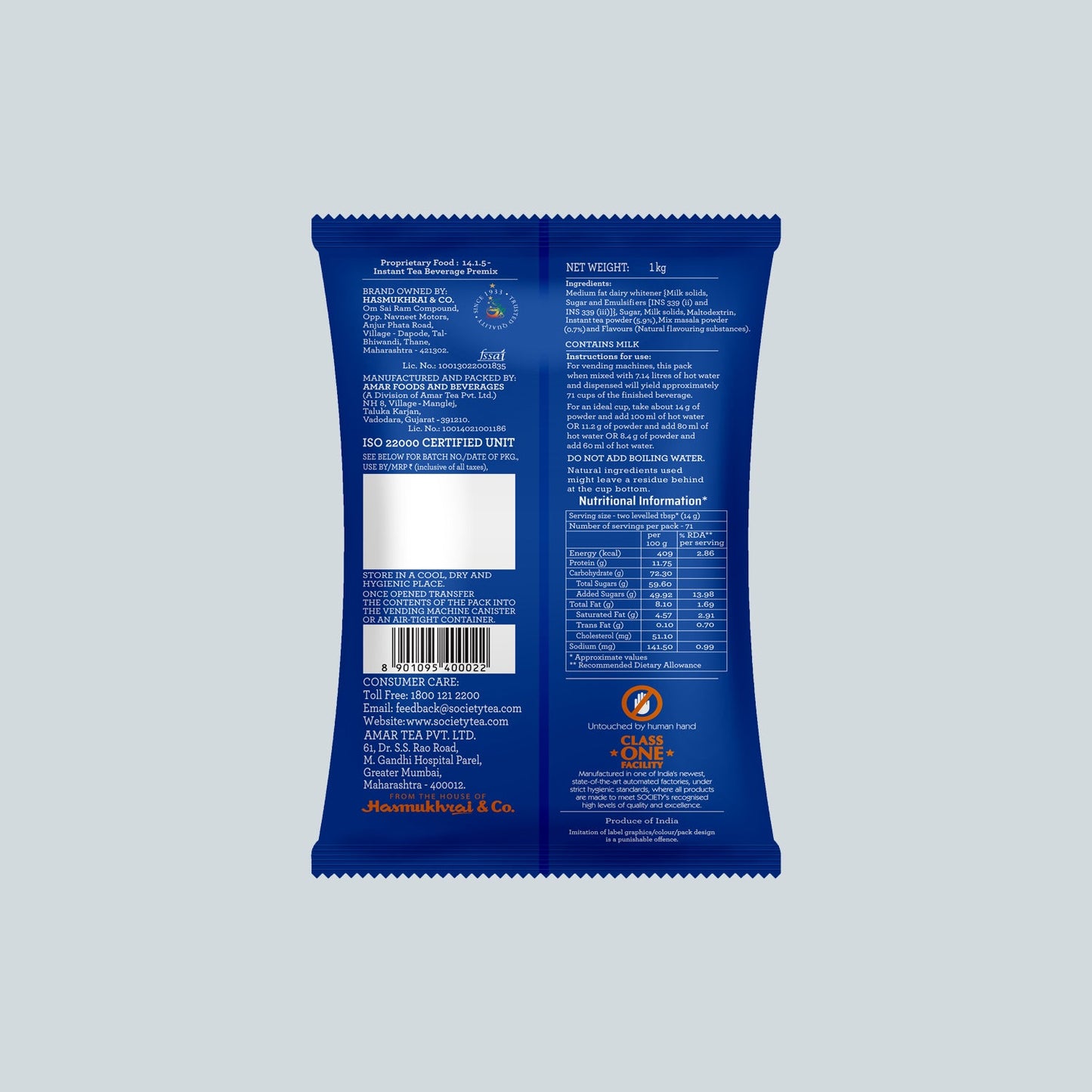 Society OMT Masala Premix Pouch 1 kg