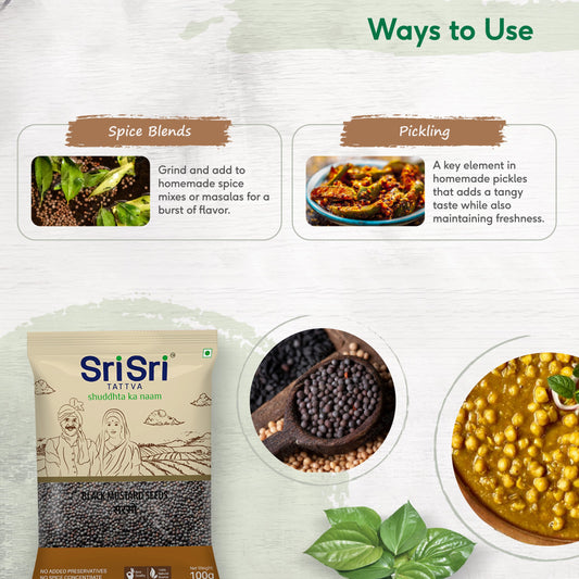 Black Mustard Seeds, 100 g 100g