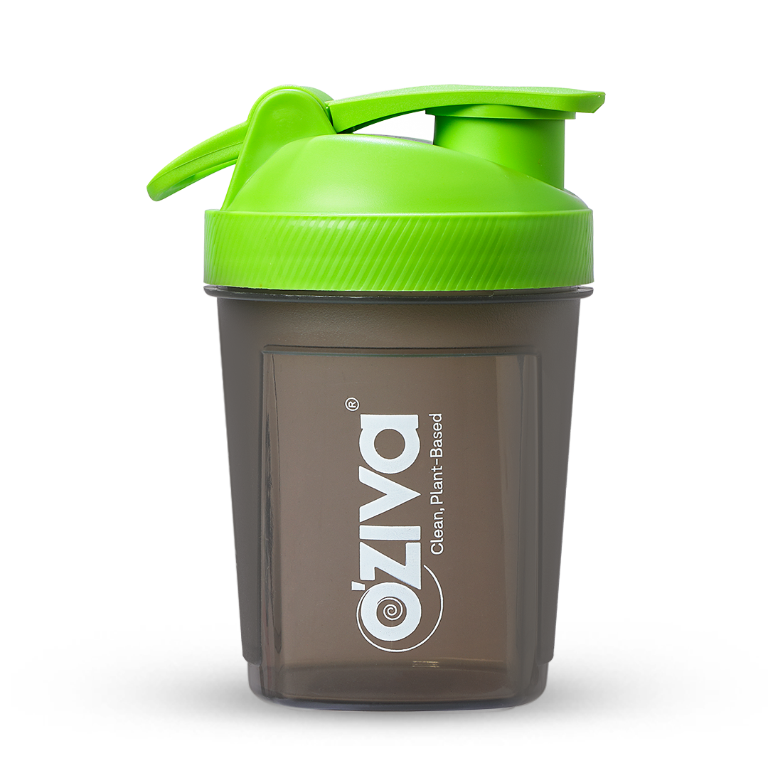 Mini Shaker, Green Top with Shaker Ball (300ml) 300ml