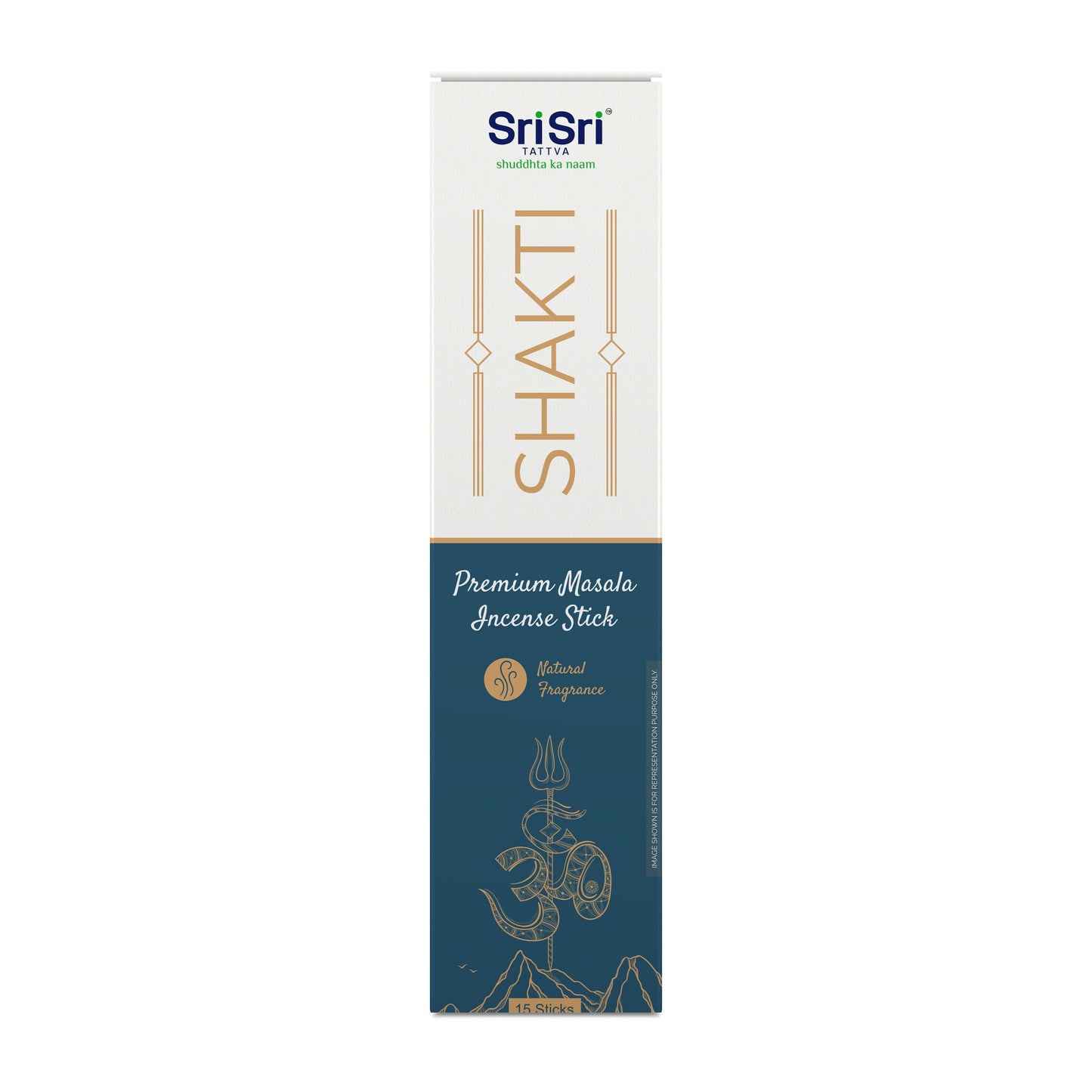 【Sri Sri Tattva】 Shakti Premium Masala Incense Sticks for Pooja| シャクティ プレミアム マサラ お香スティック(プージャ用)| 15本