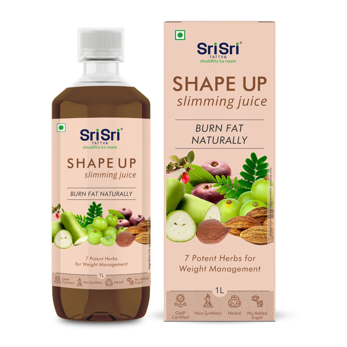 【Sri Sri Tattva】 Shape Up Slimming Juice| シェイプアップ スリミングジュース| 1L