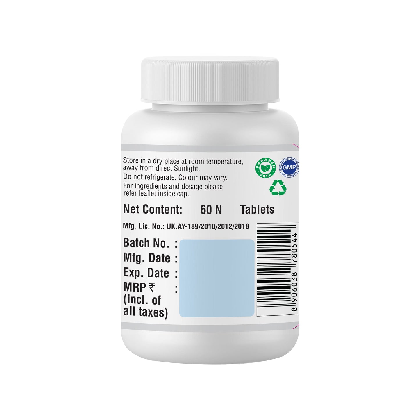 Shwasa Shuddhi Vati - Broncho Dilator, 60 Tabs | 500 mg 500mg