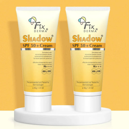 Shadow Sunscreen SPF 50 + Cream 40g Pack of 2 40gx2