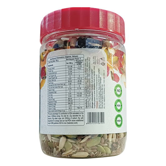 Mix Dry Fruits With Berries & Seed 250g
