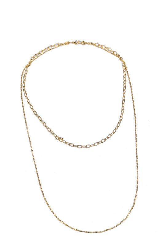 Isla Gold Layered Chain