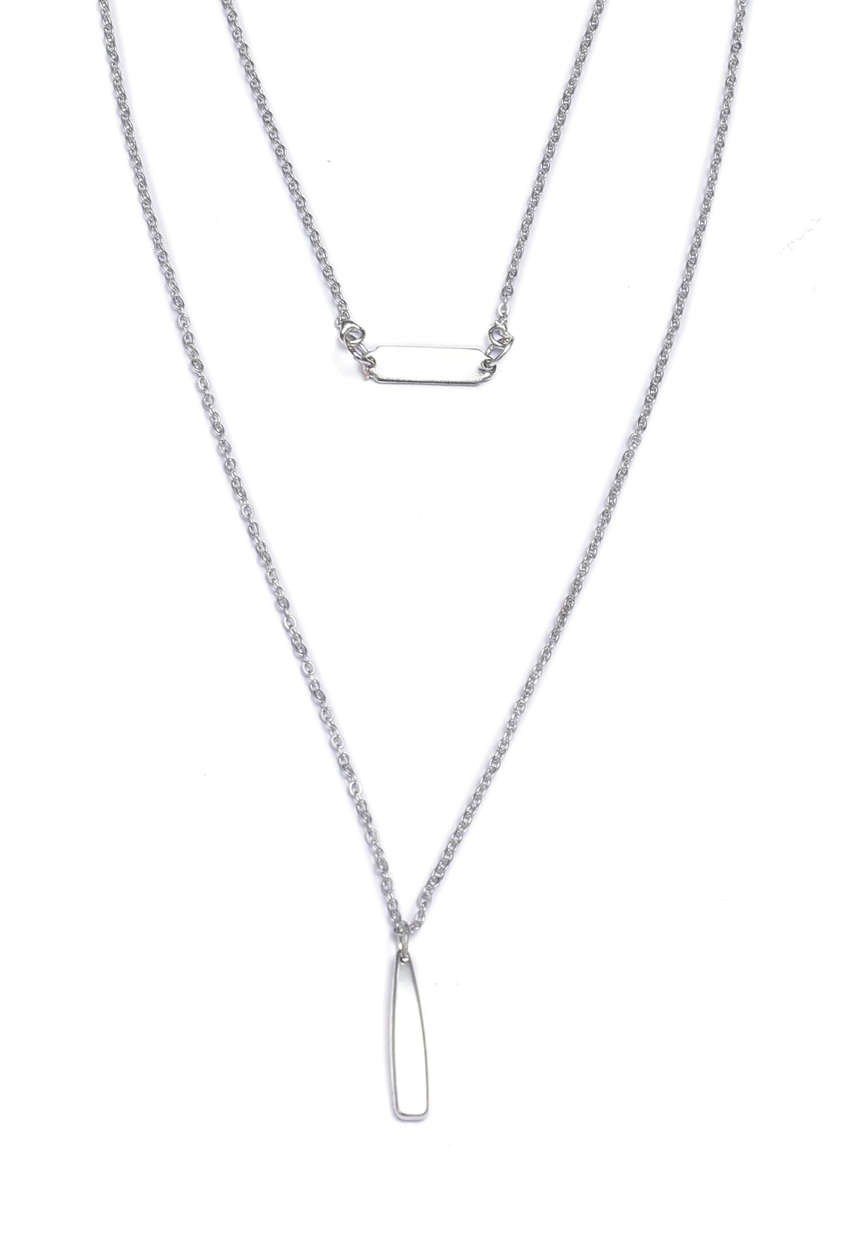 Grace Silver Layered Chain