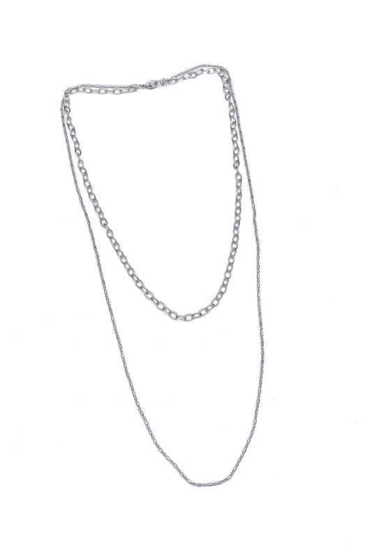 Alice Silver Layered Chain