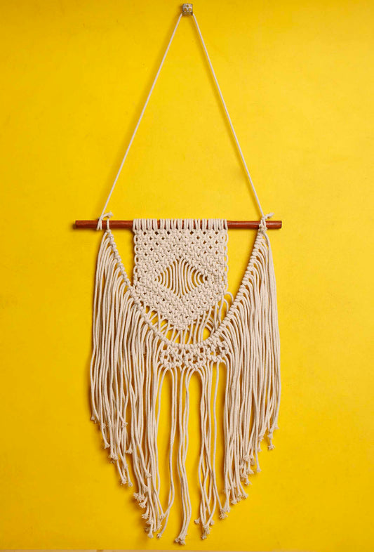Macrame U-Shaped Wall Hanging