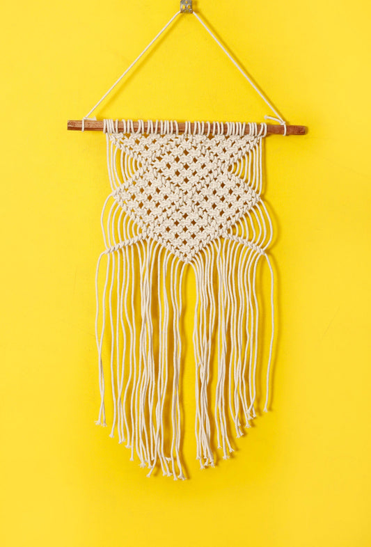 Knotted Macrame Wall Hanging