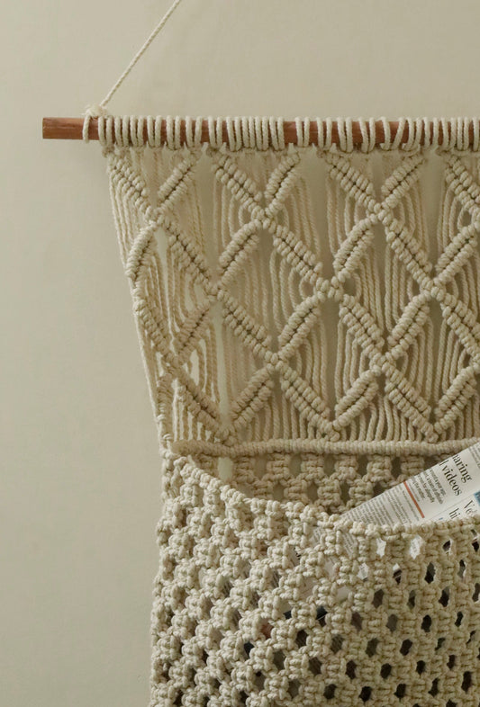 Trellis Macrame Wall Hanging