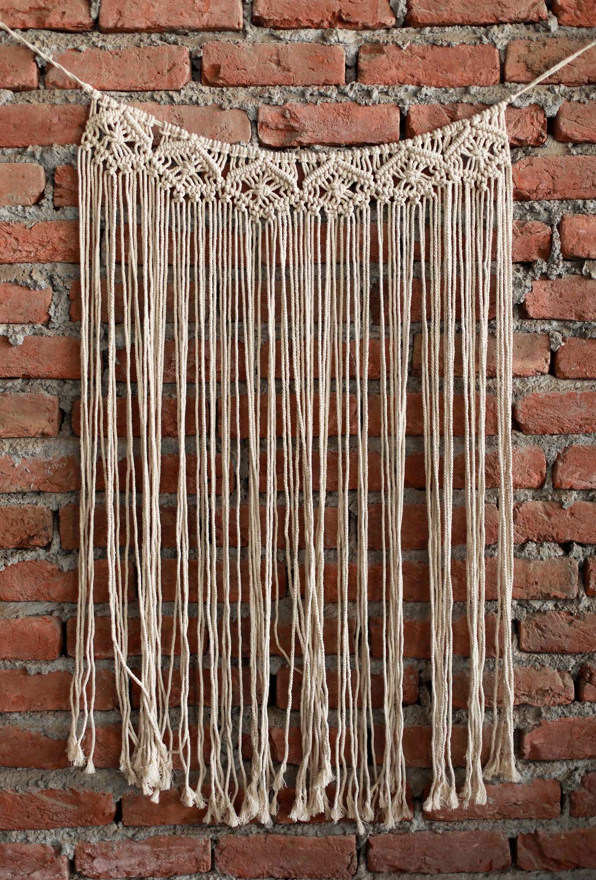 Greek Stripes Macrame Wall Hanging