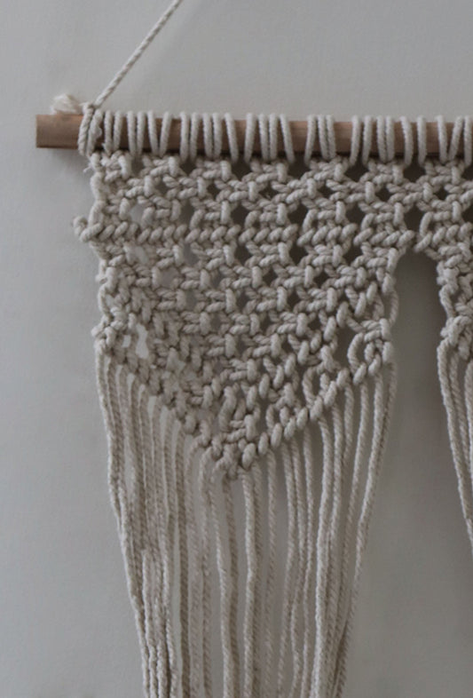 Florentina Double Macrame Wall Hanging