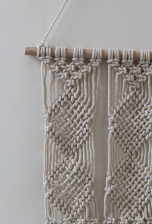 Swirl Macrame Pot Holder