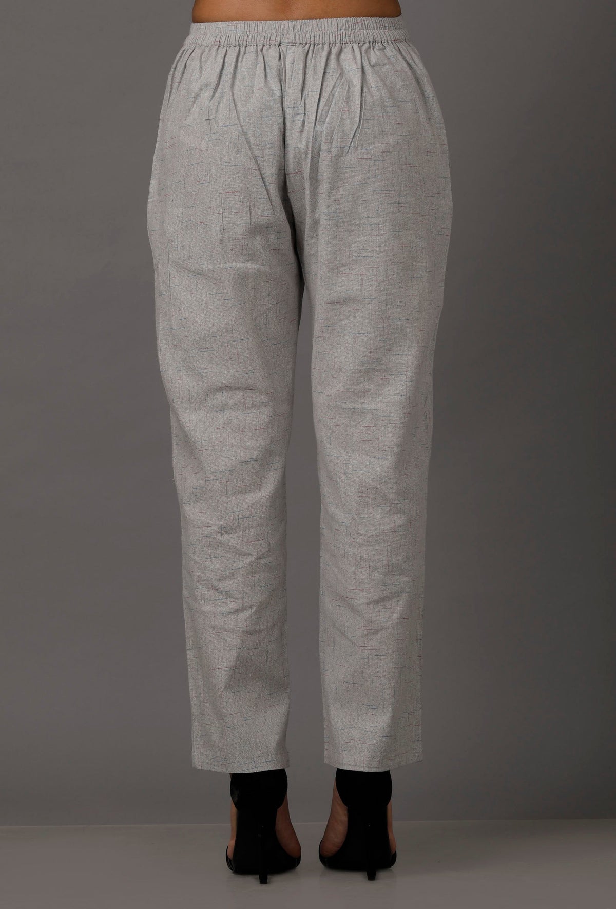 Light Blue Pure Woven Cotton Pants サイズ S