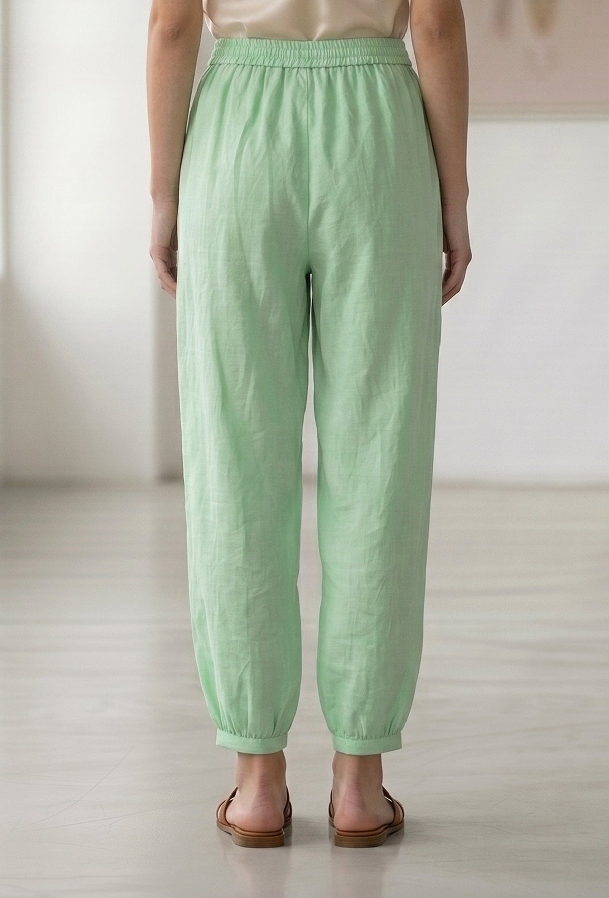 Mint Green Harem Pants サイズ L