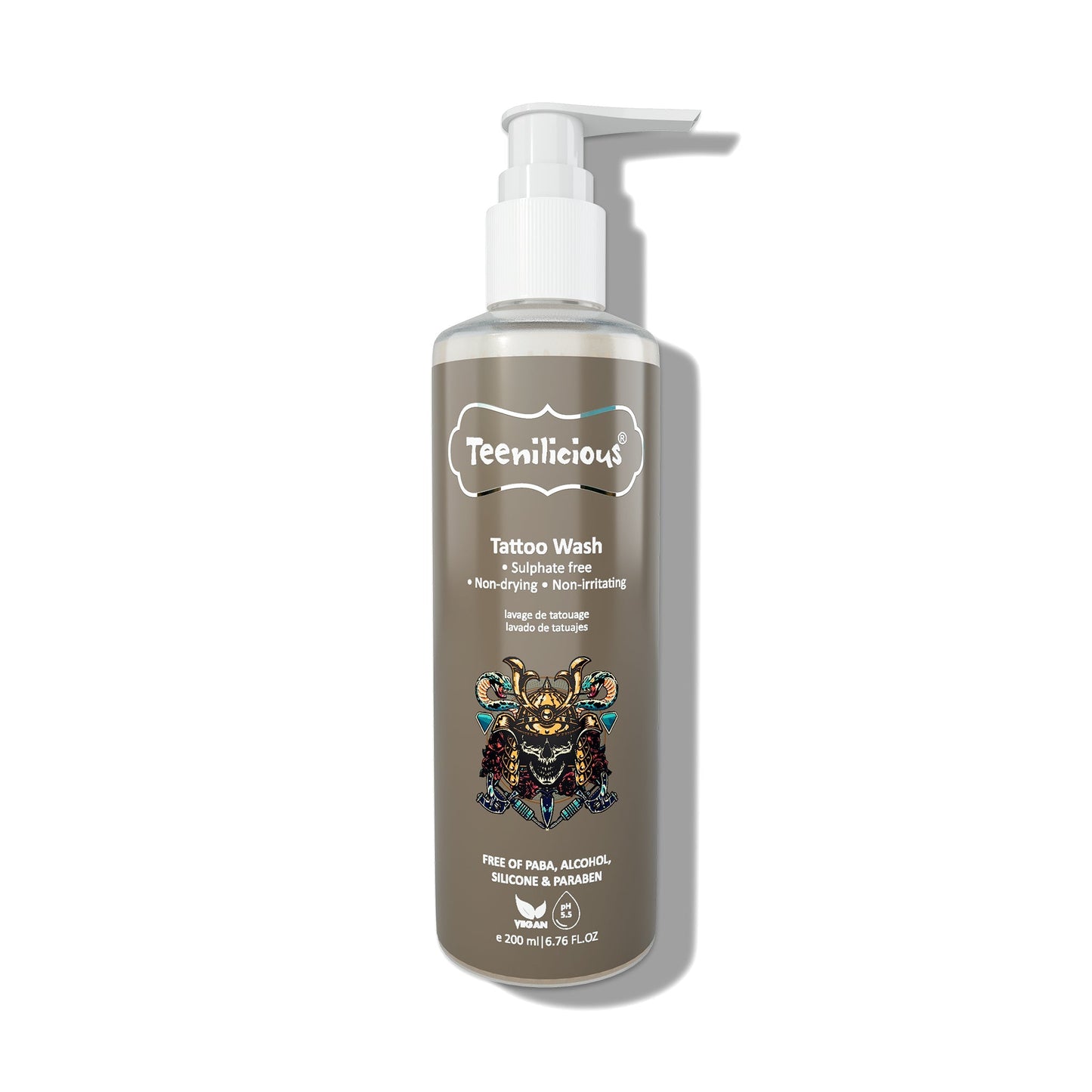Teenilicious Tattoo Wash - Gentle Tattoo Wash For All Types Of Tattoo