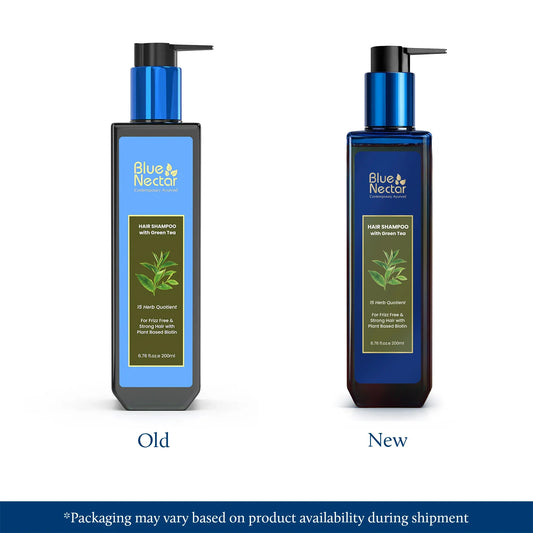 Anti Frizz Shampoo for Dry & Frizzy Hair | Plant Based Biotin Shampoo (15 herbs, 200ml) 200ml