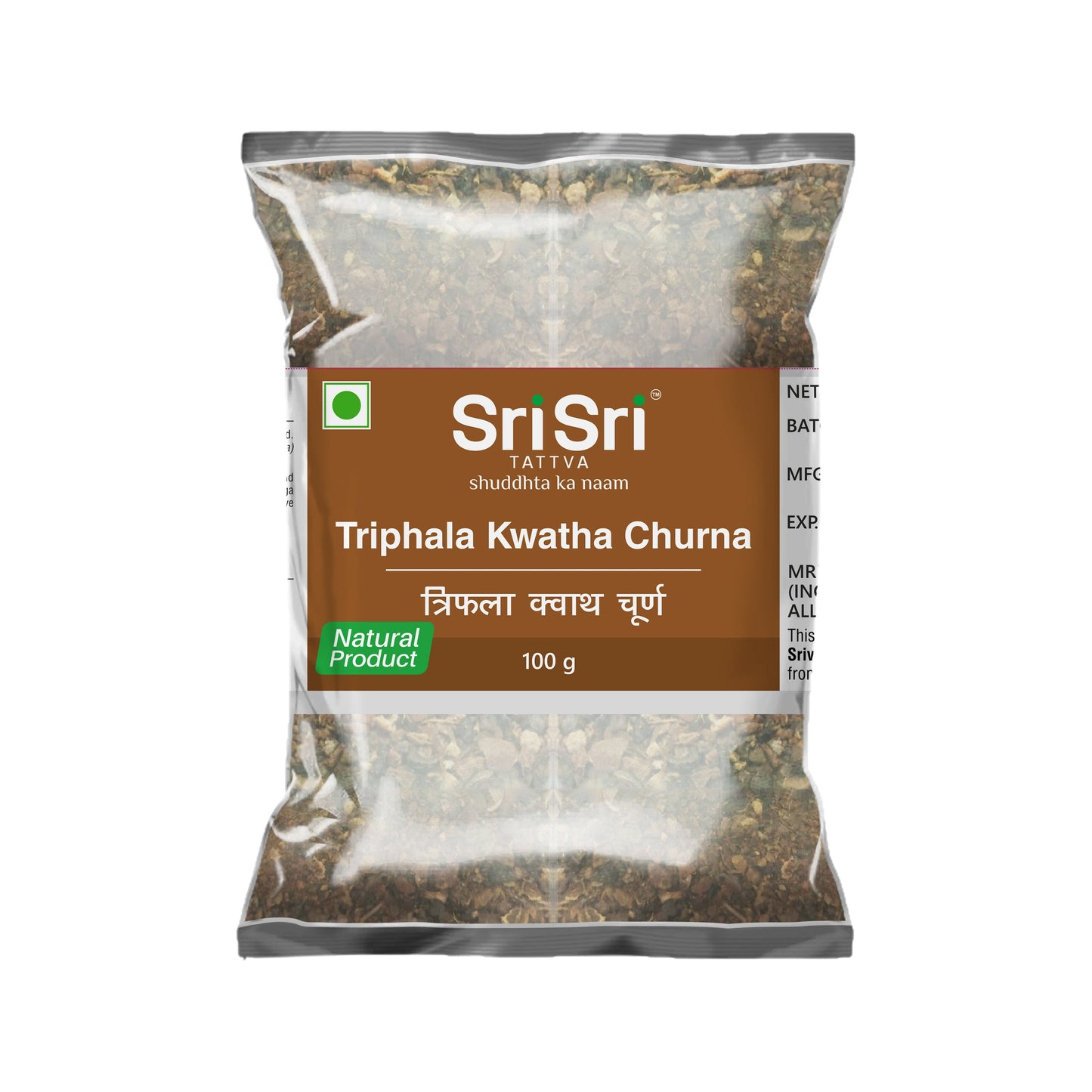 【Sri Sri Tattva】 Triphala Kwath Churna| トリファラ クワス チュルナ| 100g