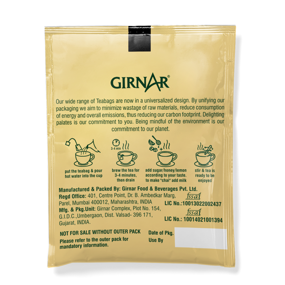 Green Tea Bags - Morrocan Mint 10 Tea Bags