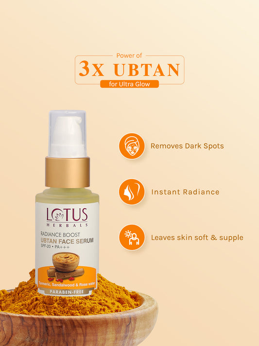 Radiance Boost Ubtan Face Serum 30ml