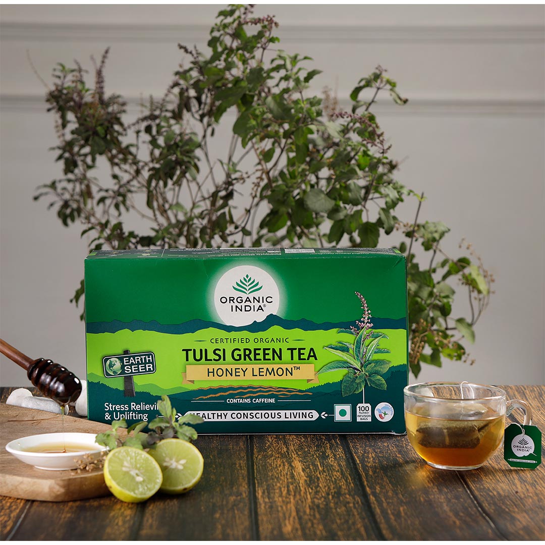 Tulsi Green Tea Honey Lemon