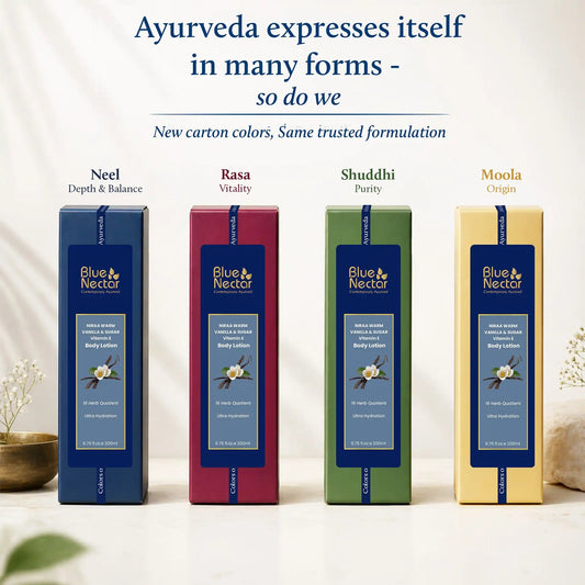 【Blue Nectar】 Niraa Sugar and Warm Vanilla Body Lotion with Plant Based Vitamin E (12 herbs, 200ml)|ニラー シュガー&ウォームバニラ ボディローション 植物性ビタミンE配合|200ml
