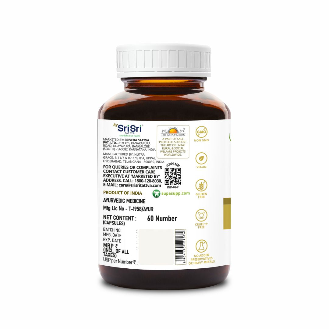 SupaSupp Wheat Germ Oil Vit - E | Enhances Cellular Regeneration, Better Systemic Maintenance And Helps In Weight Management | Vitamin E | Health Supplement | 60 Veg Cap, 500 mg 500mg