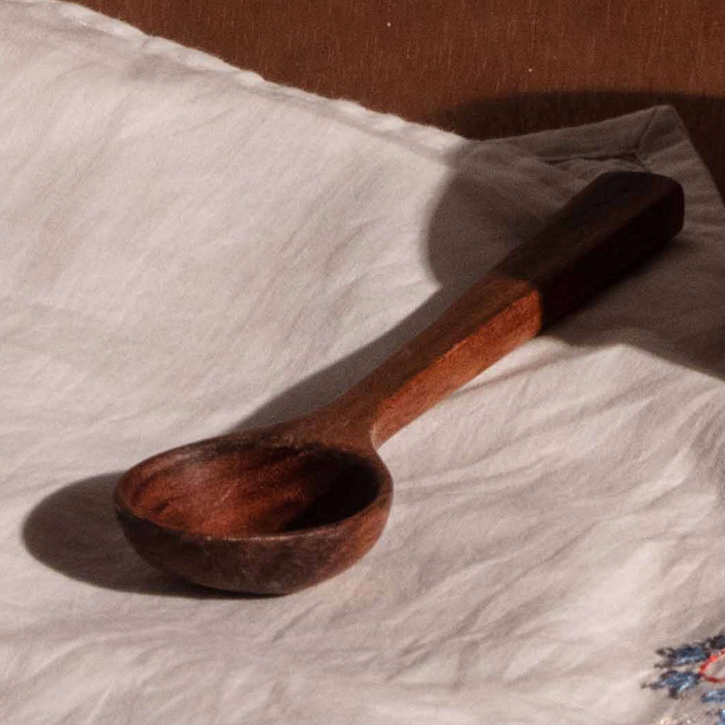 BIG WOODEN CONDIMENT SPOONS 14.1(長さ) x 3.8(幅) x 1.6(高さ)