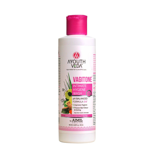 Vagitone Daily Intimate Hygiene Wash for Women – Gentle, Safe & Refreshing | ( Net Qty-100 ml) 100ml
